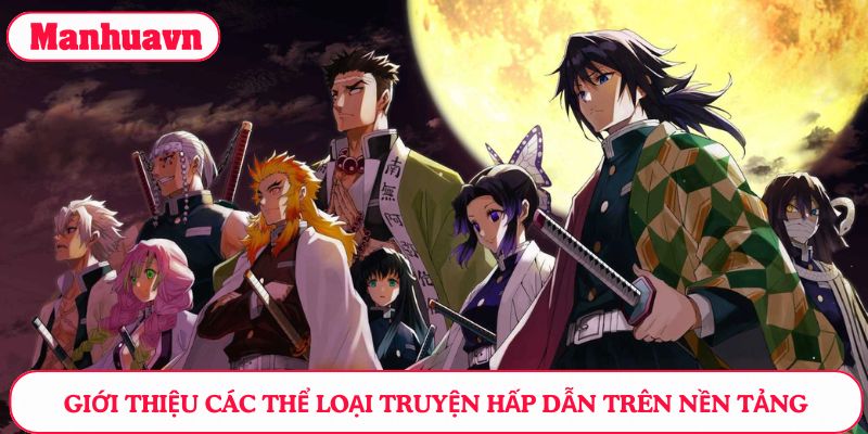 Giới thiệu các thể loại truyện hấp dẫn trên nền tảng