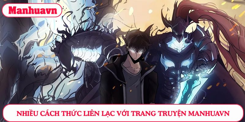 Nhiều cách thức liên lạc với trang truyện Manhuavn